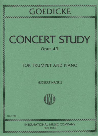 Concert Study, Op. 49 (Trumpet in C)