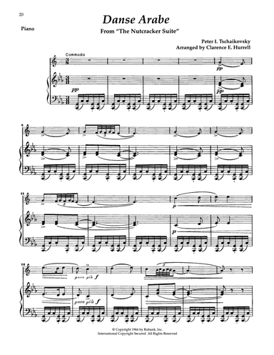 Arab Dance (from The Nutcracker Suite)