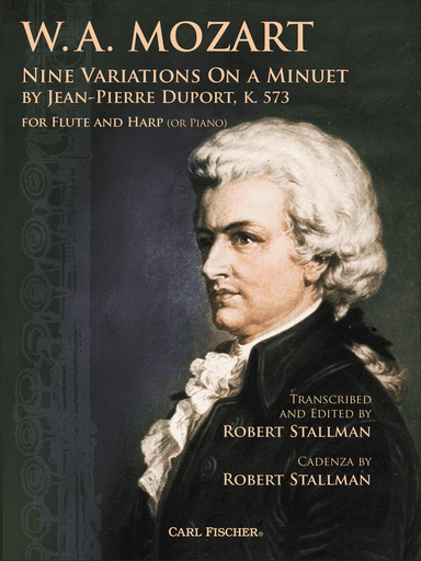 Nine Varitions on a Minuet by Jean-Pierre Dupont, K. 573
