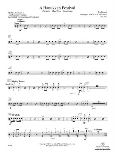 A Hanukkah Festival: 2nd Percussion