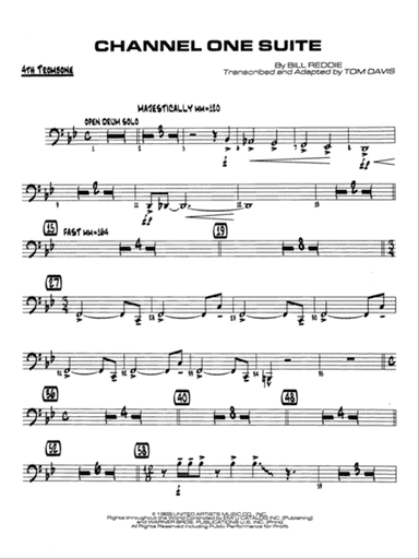 Channel One Suite: 4th Trombone