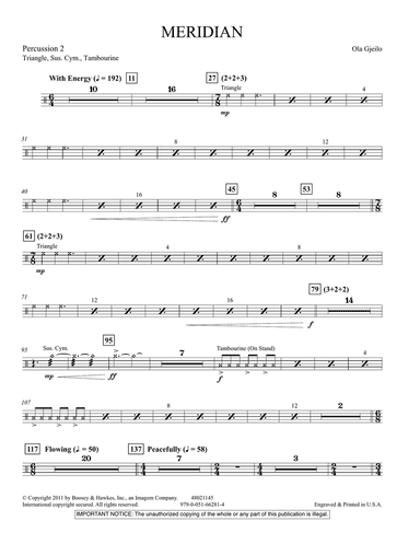Meridian - Percussion 2