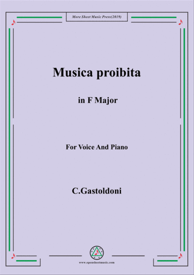 Gastoldoni-Musica proibita in F Major