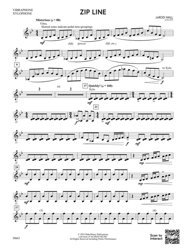 Zip Line: Vibraphone/Xylophone