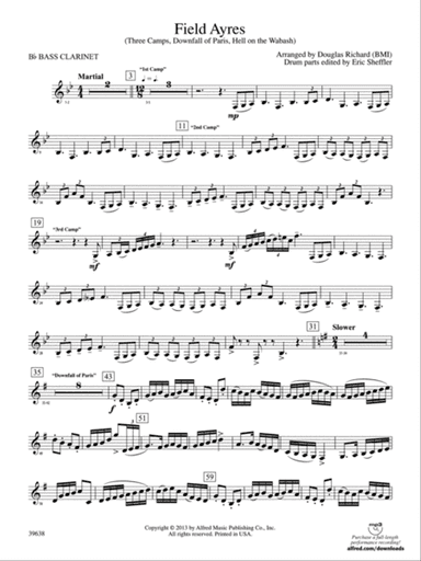 Field Ayres: B-flat Bass Clarinet
