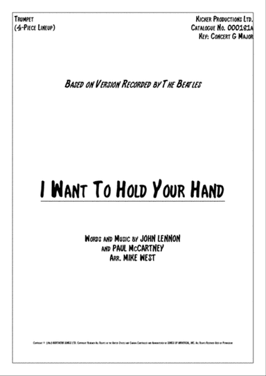I Want To Hold Your Hand