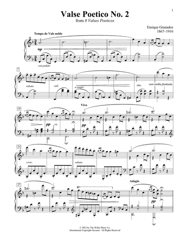 Valse Poetico No. 2