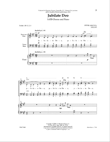 Jubilate Deo