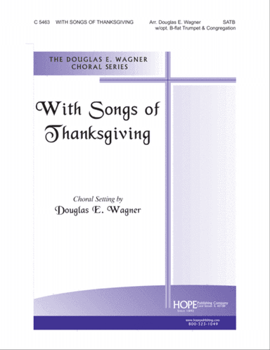 With Songs of Thanksgiving