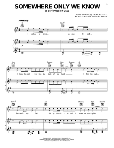 Somewhere Only We Know