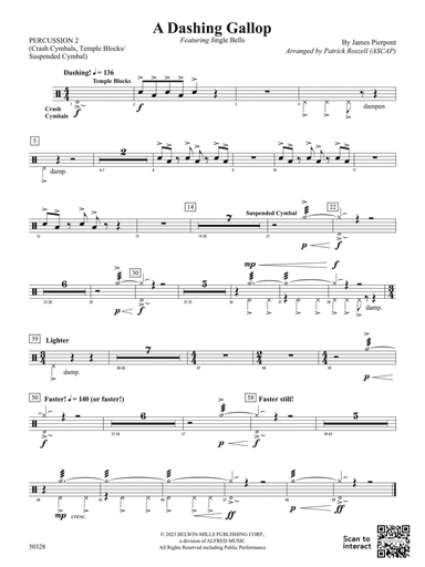 A Dashing Gallop: 2nd Percussion