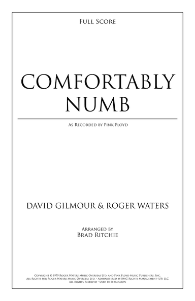 Comfortably Numb