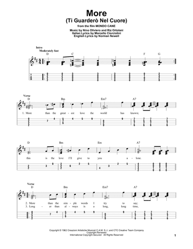 More (Ti Guarderò Nel Cuore)