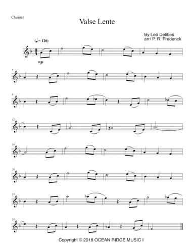 Sylvia - Valse Lente