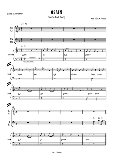 Osain (Cuban Folk Song)