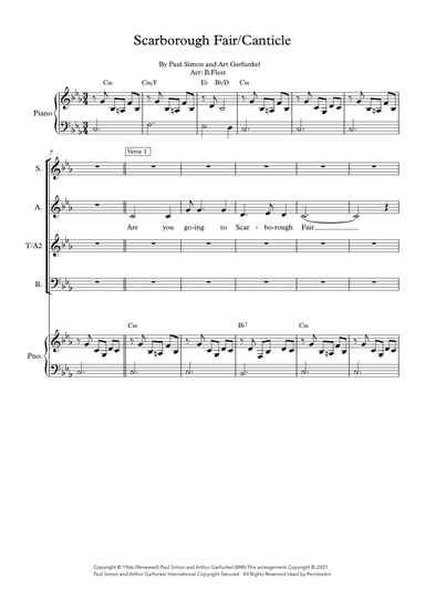 Scarborough Fair/canticle