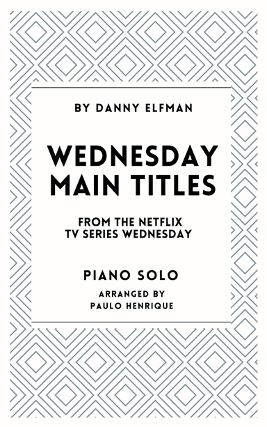 Wednesday Main Titles