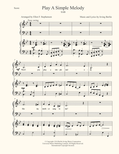 Play A Simple Melody
