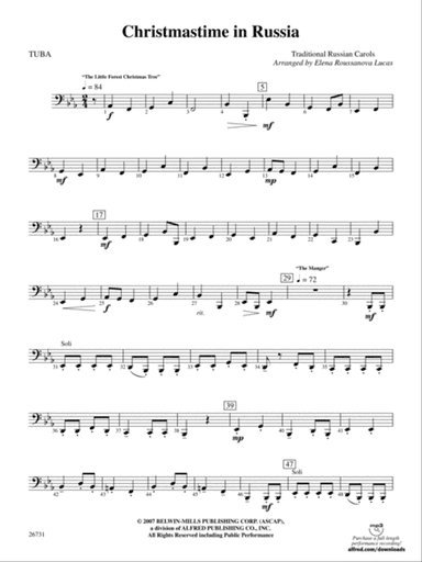 Christmastime in Russia: Tuba