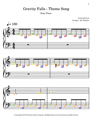 Gravity Falls (main Theme)