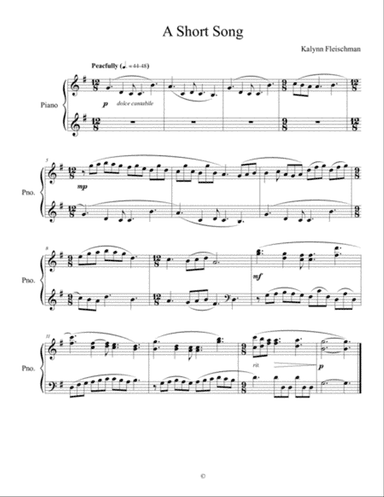 A Short Song