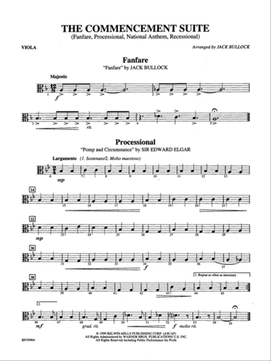 Commencement Suite: Viola