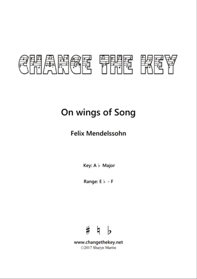 On wings of Song - Ab Major