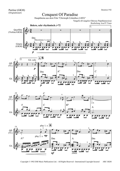 Conquest Of Paradise