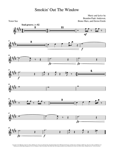 Smokin' Out The Window