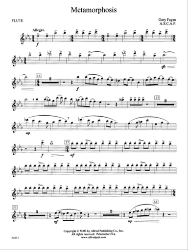 Metamorphosis: Flute