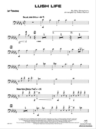 Lush Life: 1st Trombone