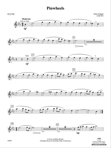 Pinwheels: Flute