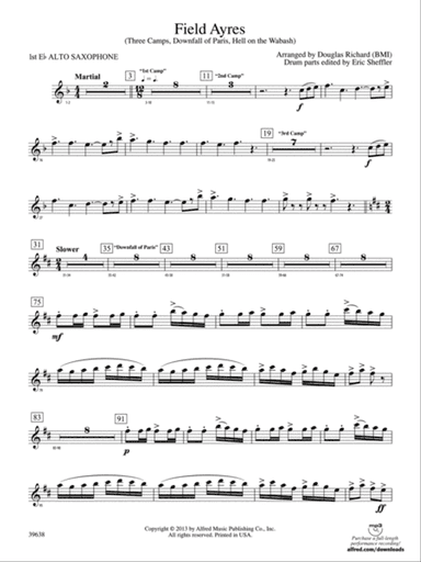 Field Ayres: E-flat Alto Saxophone