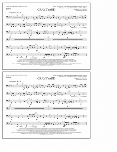 Graveyard (arr. Jay Dawson) - Tuba