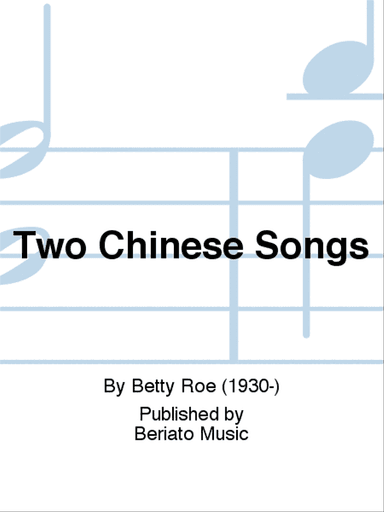 Two Chinese Songs