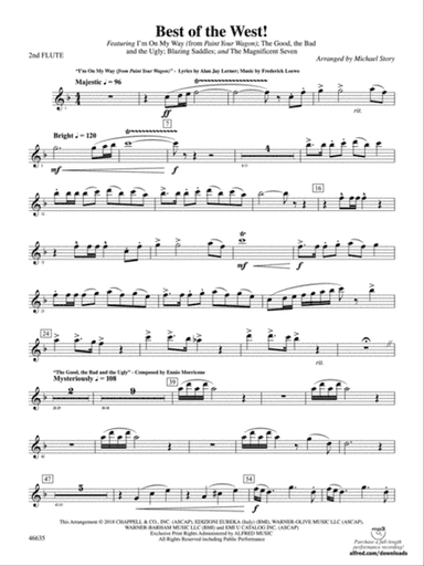 Best of the West!: 2nd Flute
