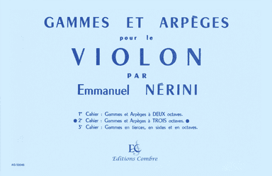 Gammes et arpeges - Volume 2 (a 3 octaves)