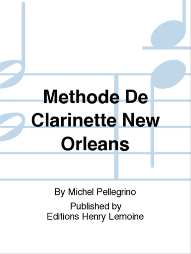 Methode De Clarinette New Orleans