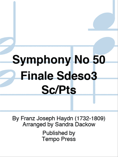 Symphony No. 50 In C Major Finale