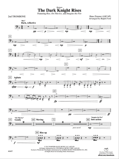 Batman: The Dark Knight Rises: 2nd Trombone