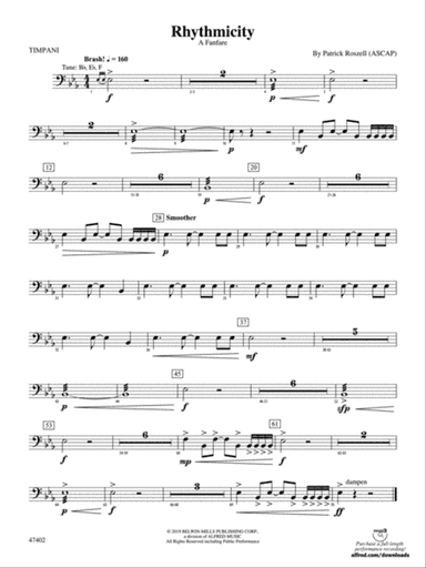 Rhythmicity: Timpani