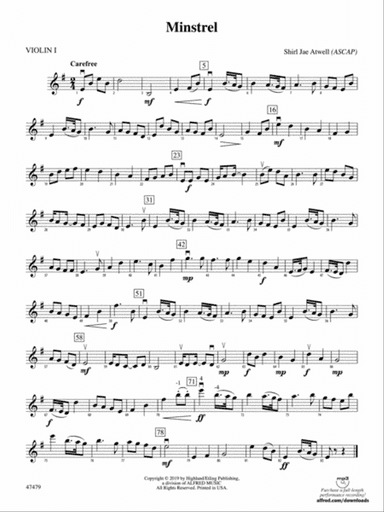 Minstrel: 1st Violin