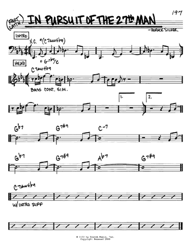 In Pursuit Of The 27th Man