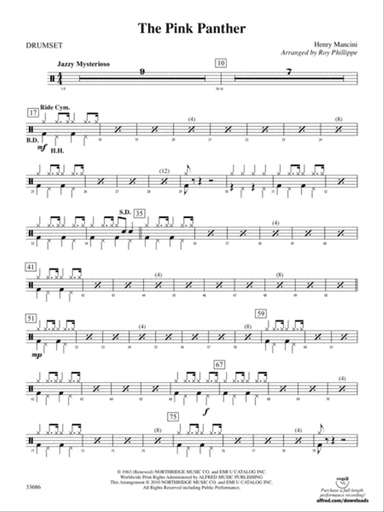 The Pink Panther: Drums