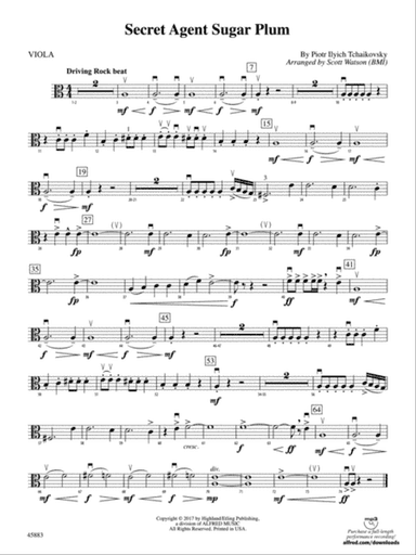 Secret Agent Sugar Plum: Viola