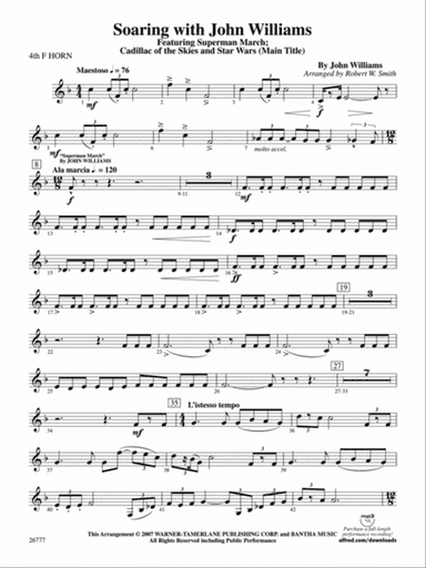Soaring with John Williams: 4th F Horn