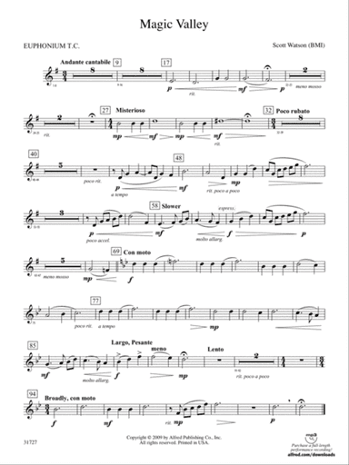 Magic Valley: (wp) Baritone T.C.