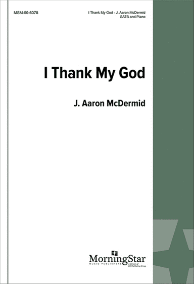 I Thank My God