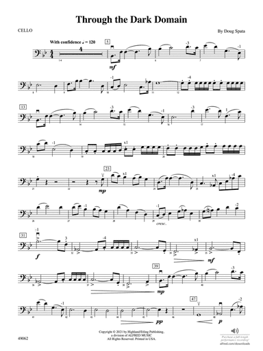 Through the Dark Domain: Cello