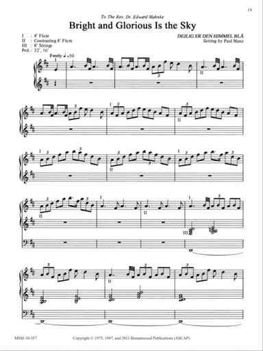 Bright and Glorious Is the Sky (Downloadable)